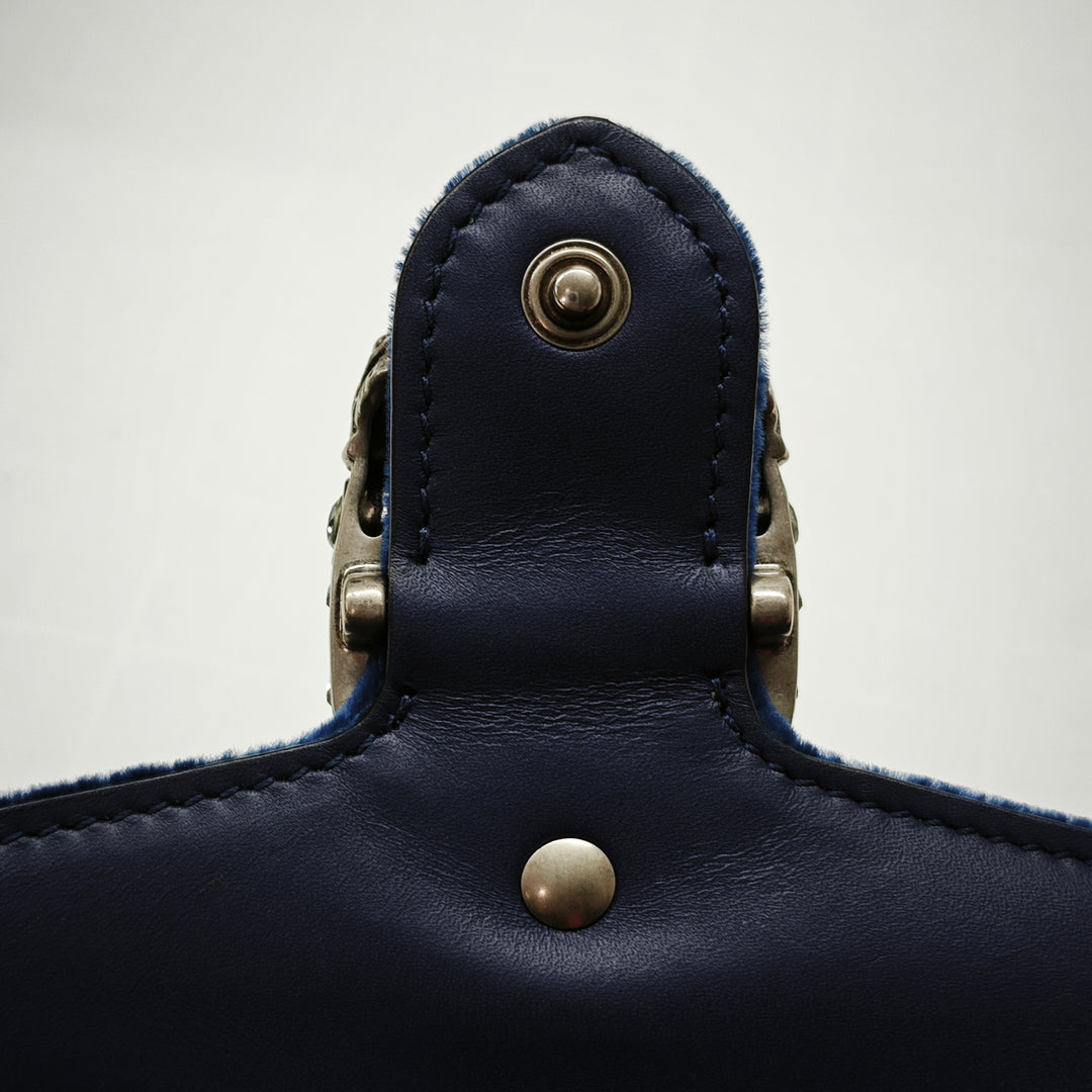 Gucci Mini Velours Dionysus Sac porté croisé