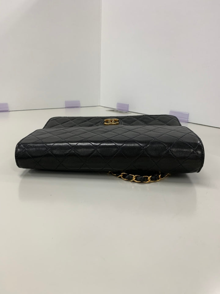 Chanel CC Matelassé Cuir d’agneau Simple rabat
