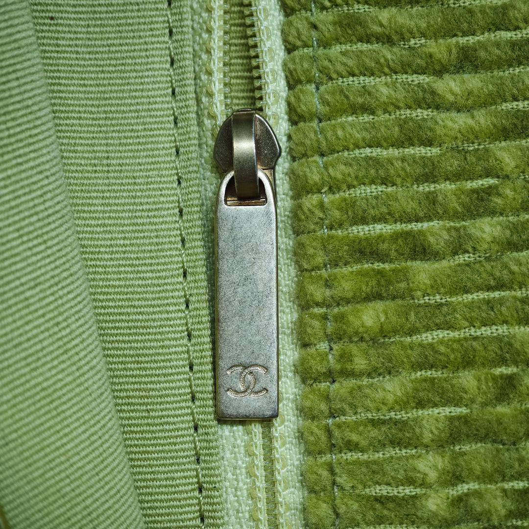 Chanel Large Corduroy 19 à rabat