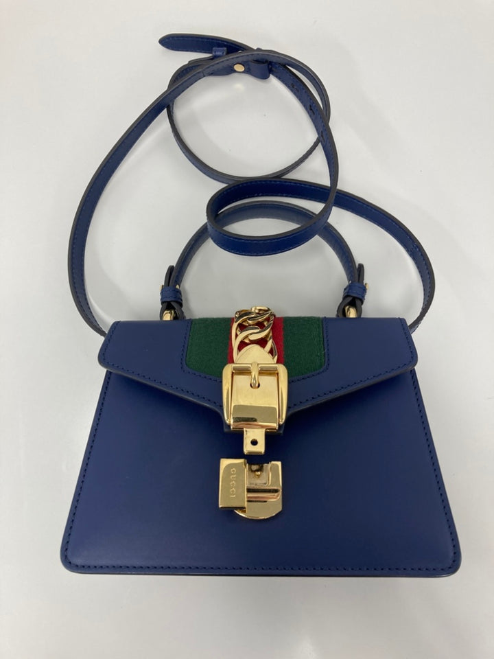 Gucci Mini Cuir de veau Web Sylvie Sac