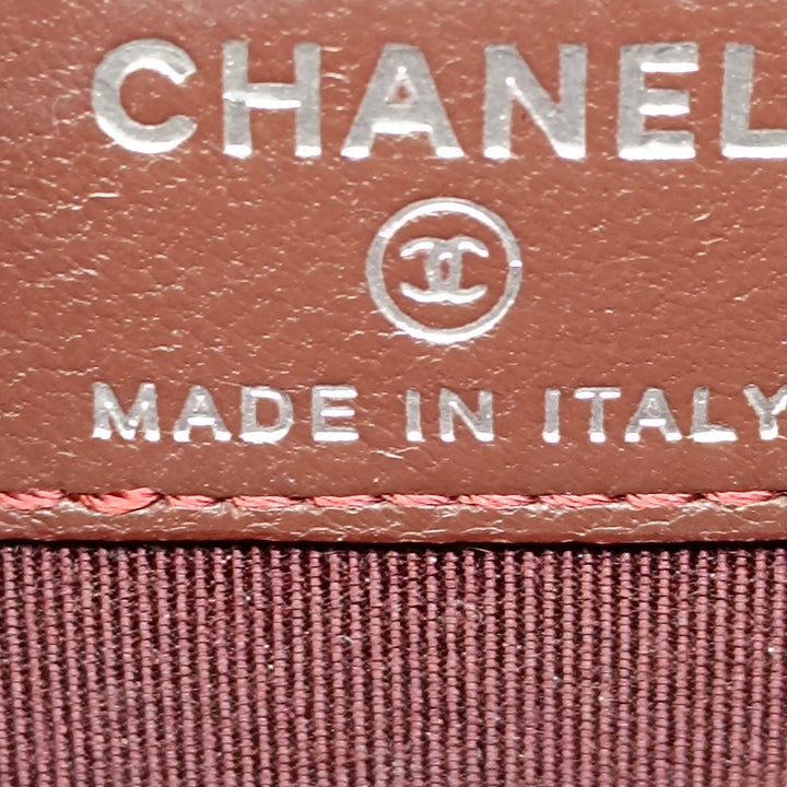 Chanel Mini CC Cuir d’agneau Wallet on Chain