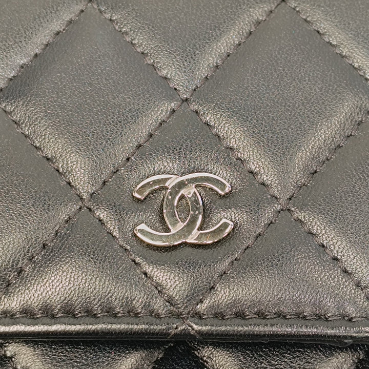Chanel Mini CC Cuir d’agneau Wallet on Chain