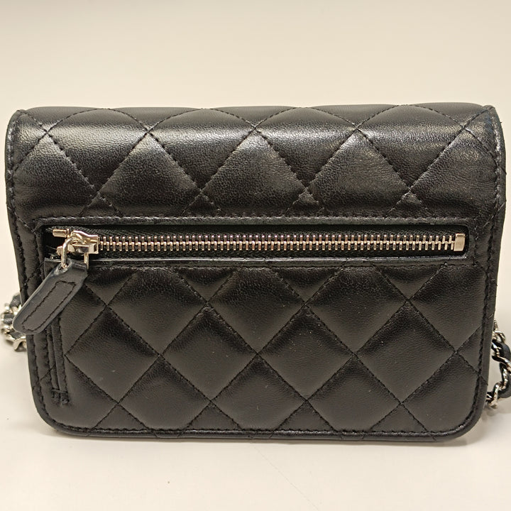 Chanel Mini CC Cuir d’agneau Wallet on Chain