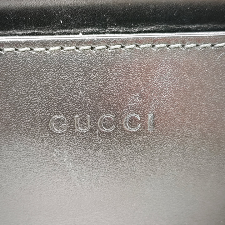 Gucci Small Cuir de veau Bamboo Web Nymphaea Sac