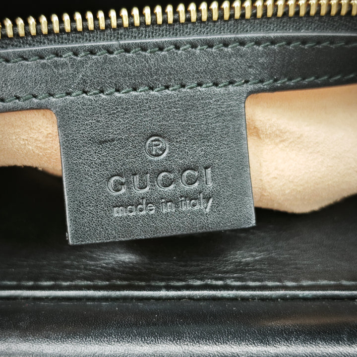 Gucci Small Cuir de veau Bamboo Web Nymphaea Sac