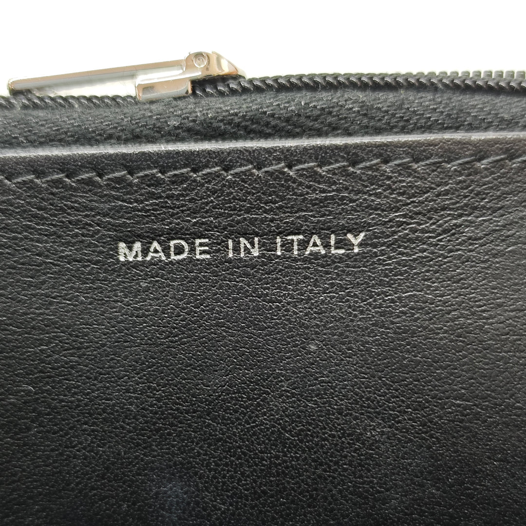 Chanel CC Bicolor Matelassé Cuir verni Wallet on Chain
