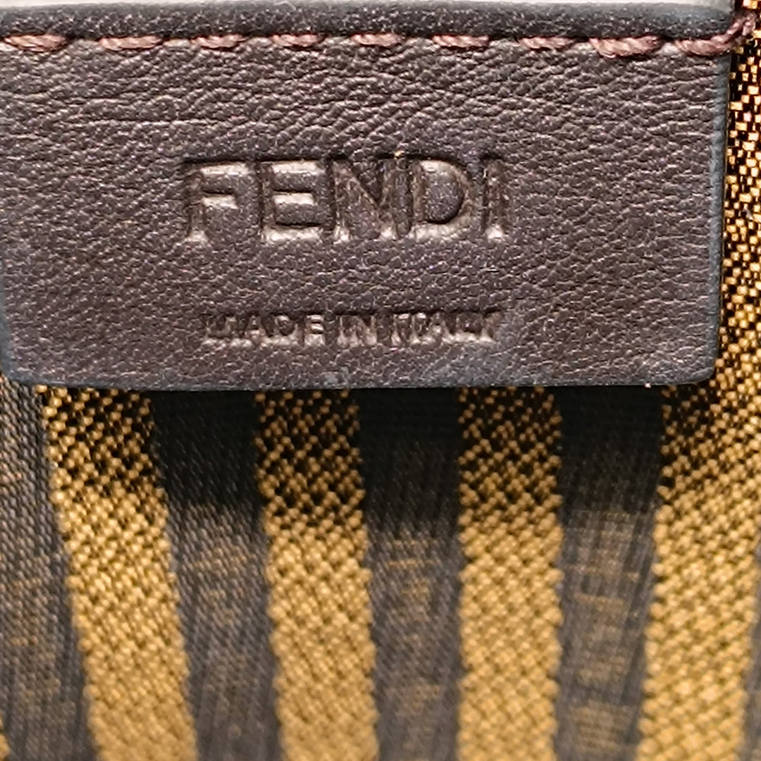 Fendi Mini Cuir Sunshine Shopper Cabas