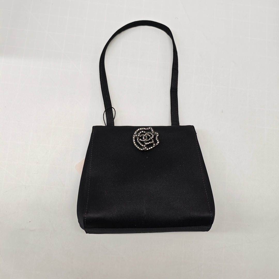 Chanel Satin Camellia Evening Sac