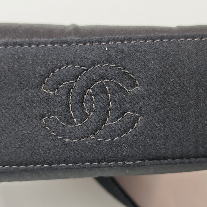 Chanel Satin Camellia Evening Sac