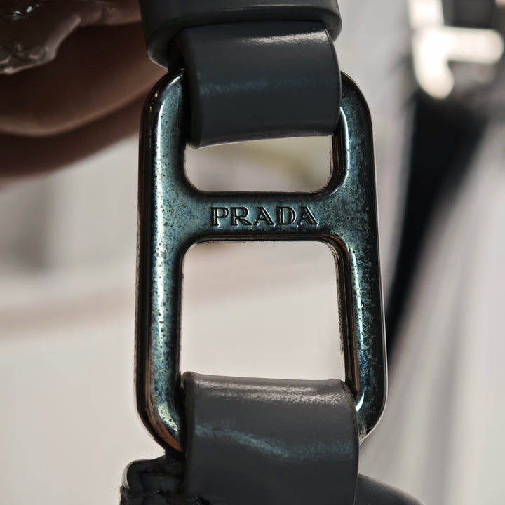 Prada Spazzolato Cuir Cleo Sac bandoulière