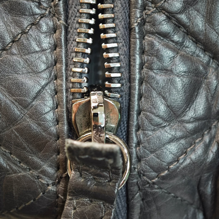 Chanel Small Distressed Cuir d’agneau Lady Braid Cabas