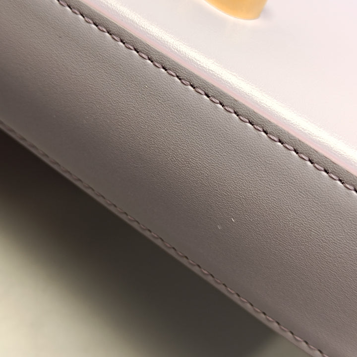 Celine brillant Cuir de veau Claude Chain Sac bandoulière