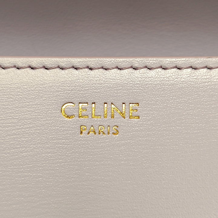 Celine brillant Cuir de veau Claude Chain Sac bandoulière