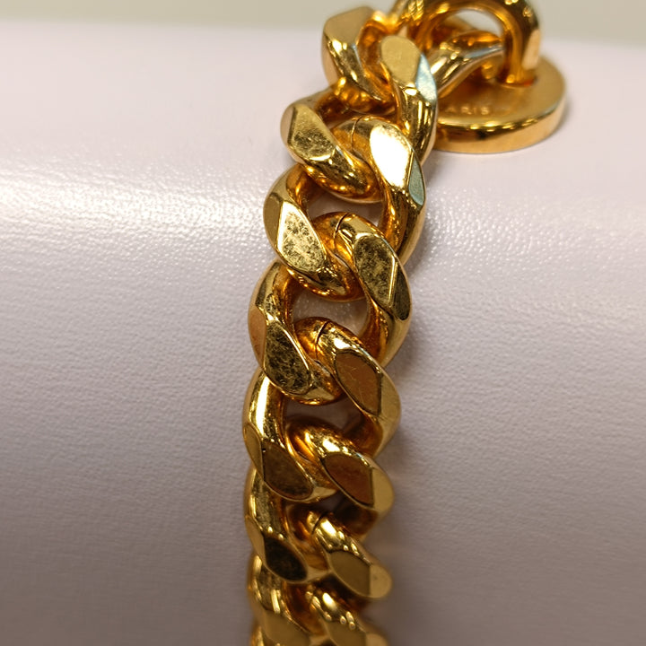 Celine brillant Cuir de veau Claude Chain Sac bandoulière
