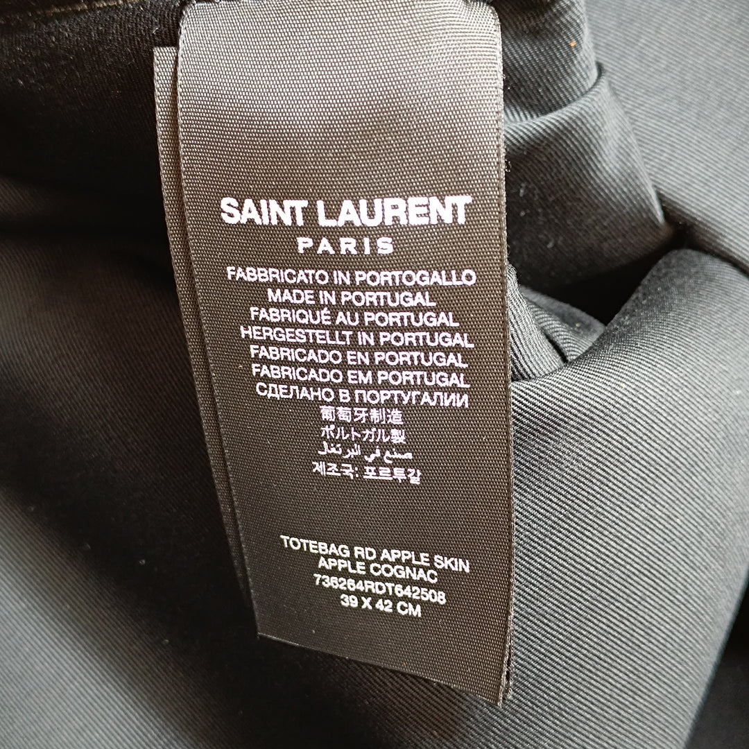Saint Laurent Vegan Cuir Rive Droite Cabas