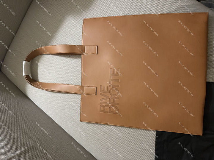 Saint Laurent Vegan Cuir Rive Droite Cabas