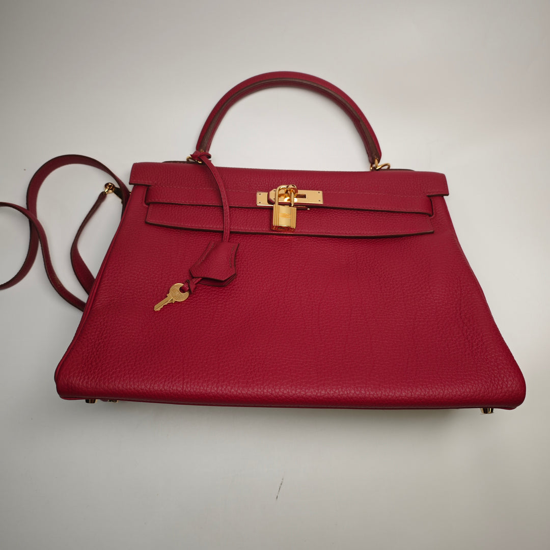 Hermès Togo Kelly II Retourne 32