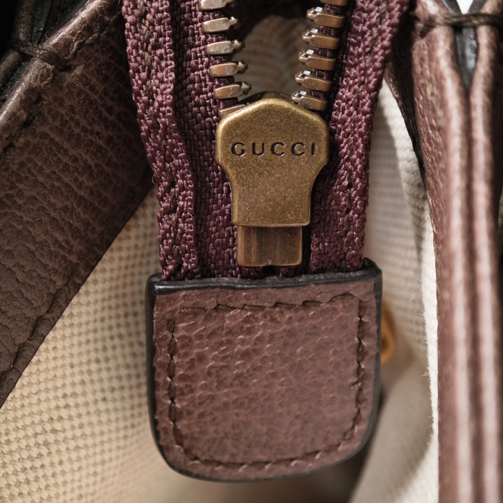Gucci Medium GG Supreme Web Ophidia Sac porté croisé