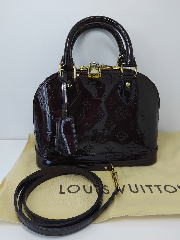 Louis Vuitton Monogram Vernis Alma BB