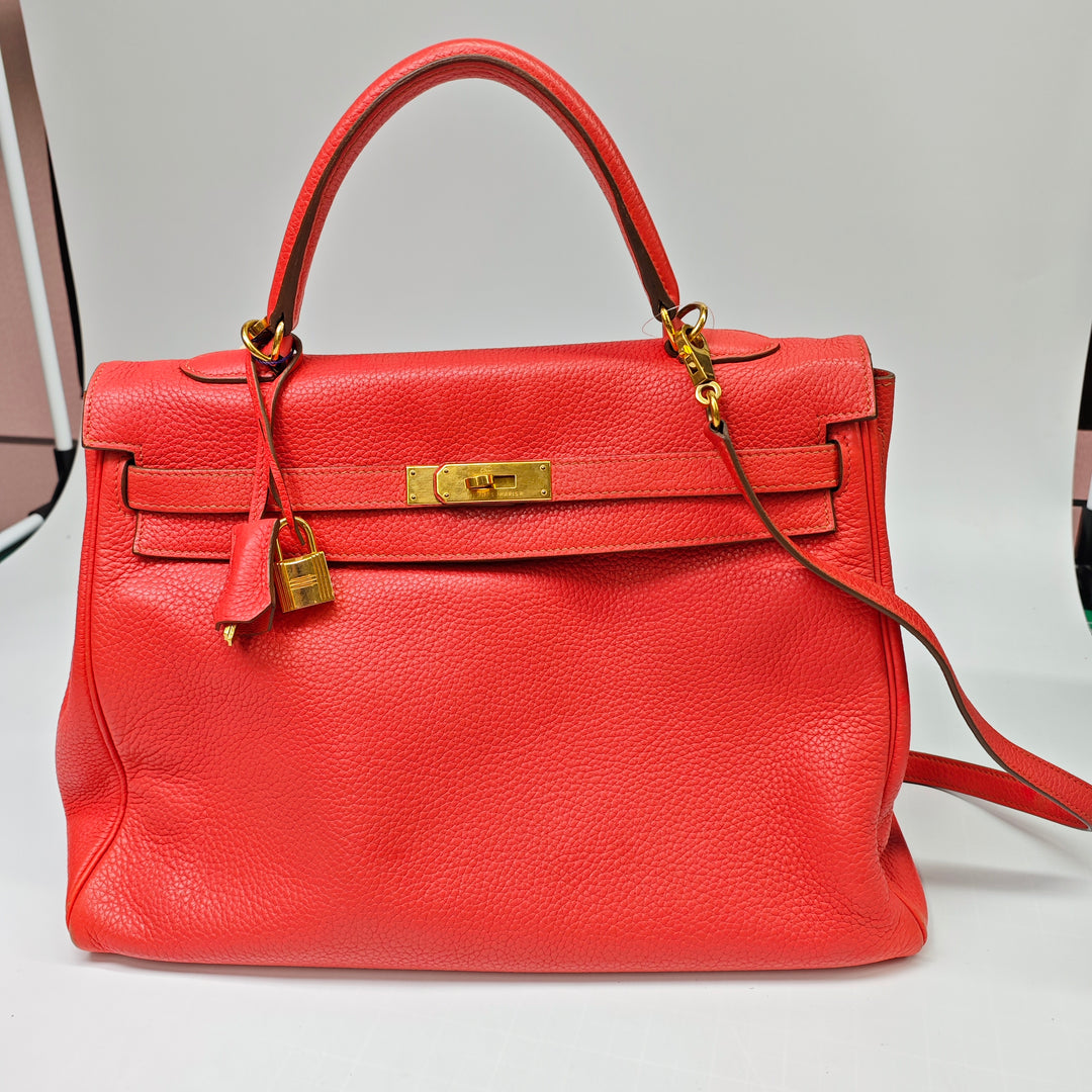 Hermès Togo Kelly II Retourne 35