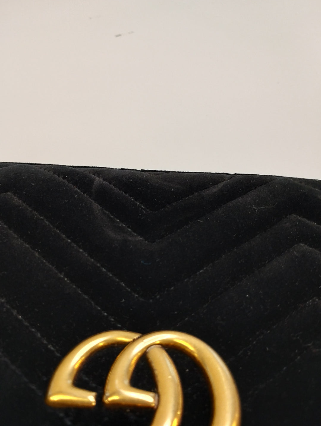 Gucci Small GG Marmont Matelasse Velours Sac porté croisé