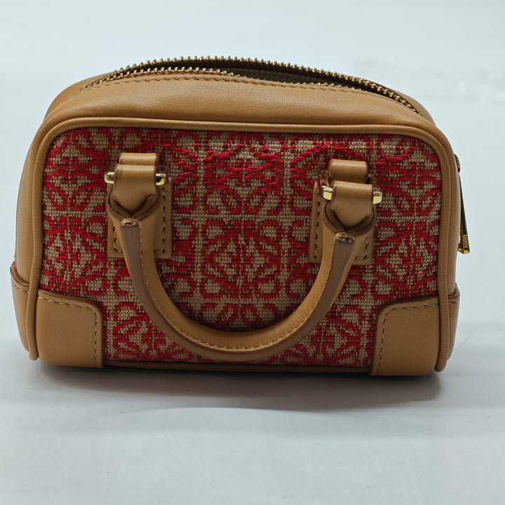 LOEWE Nano Toile Amazona Sac