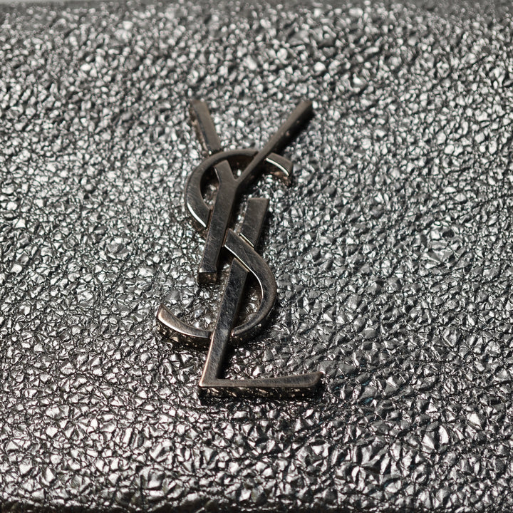 Saint Laurent Toy Metallic Crackled Cuir de veau Monogram West Hollywood Sac porté croisé