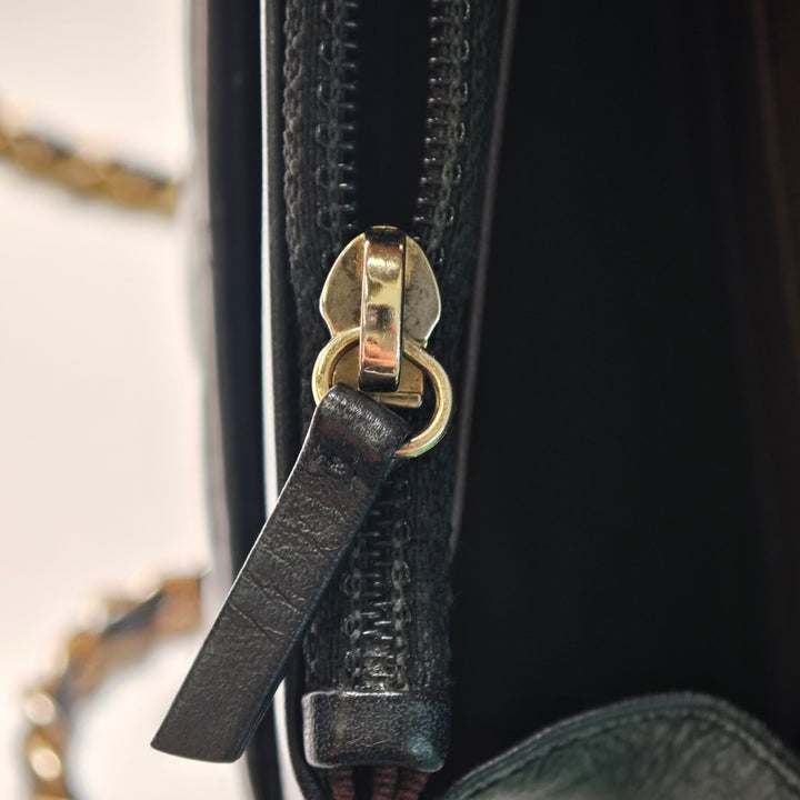Chanel Matelassé vieilli Cuir de veau Reissue 2.55 Wallet on Chain