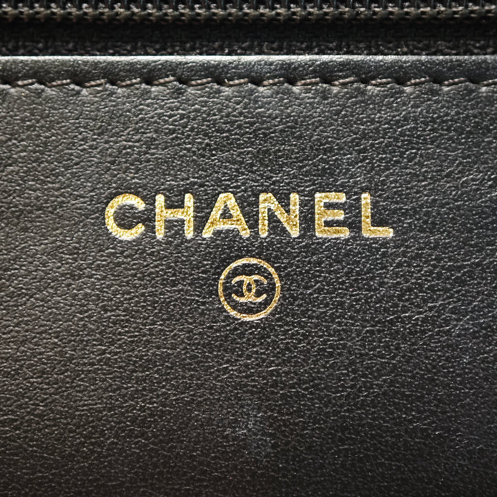 Chanel Matelassé vieilli Cuir de veau Reissue 2.55 Wallet on Chain