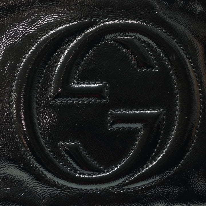 Gucci Cuir verni Soho Disco Sac porté croisé