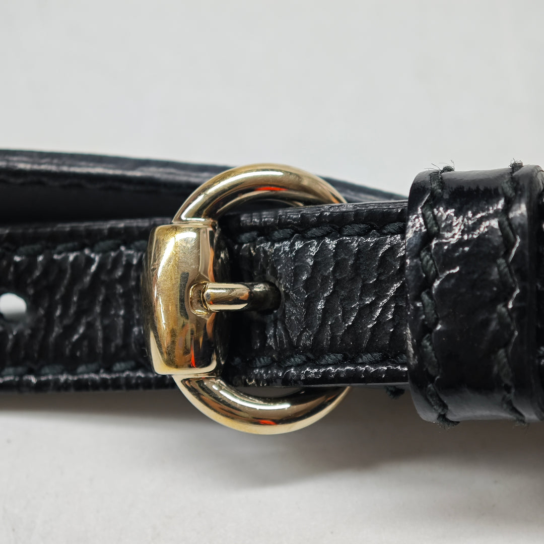 Gucci Cuir verni Soho Disco Sac porté croisé