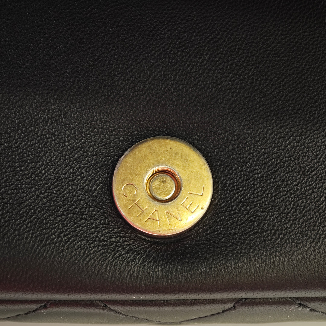 Chanel Cuir d’agneau Lucky Charms à rabat Sac porté croisé