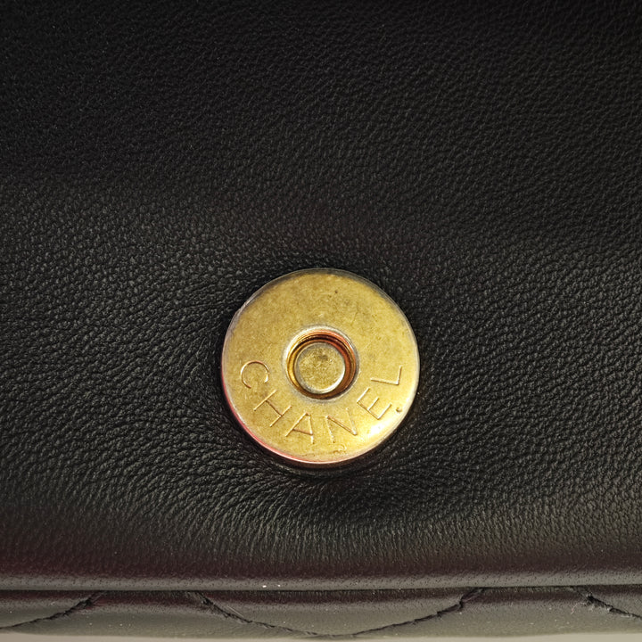 Chanel Cuir d’agneau Lucky Charms à rabat Sac porté croisé