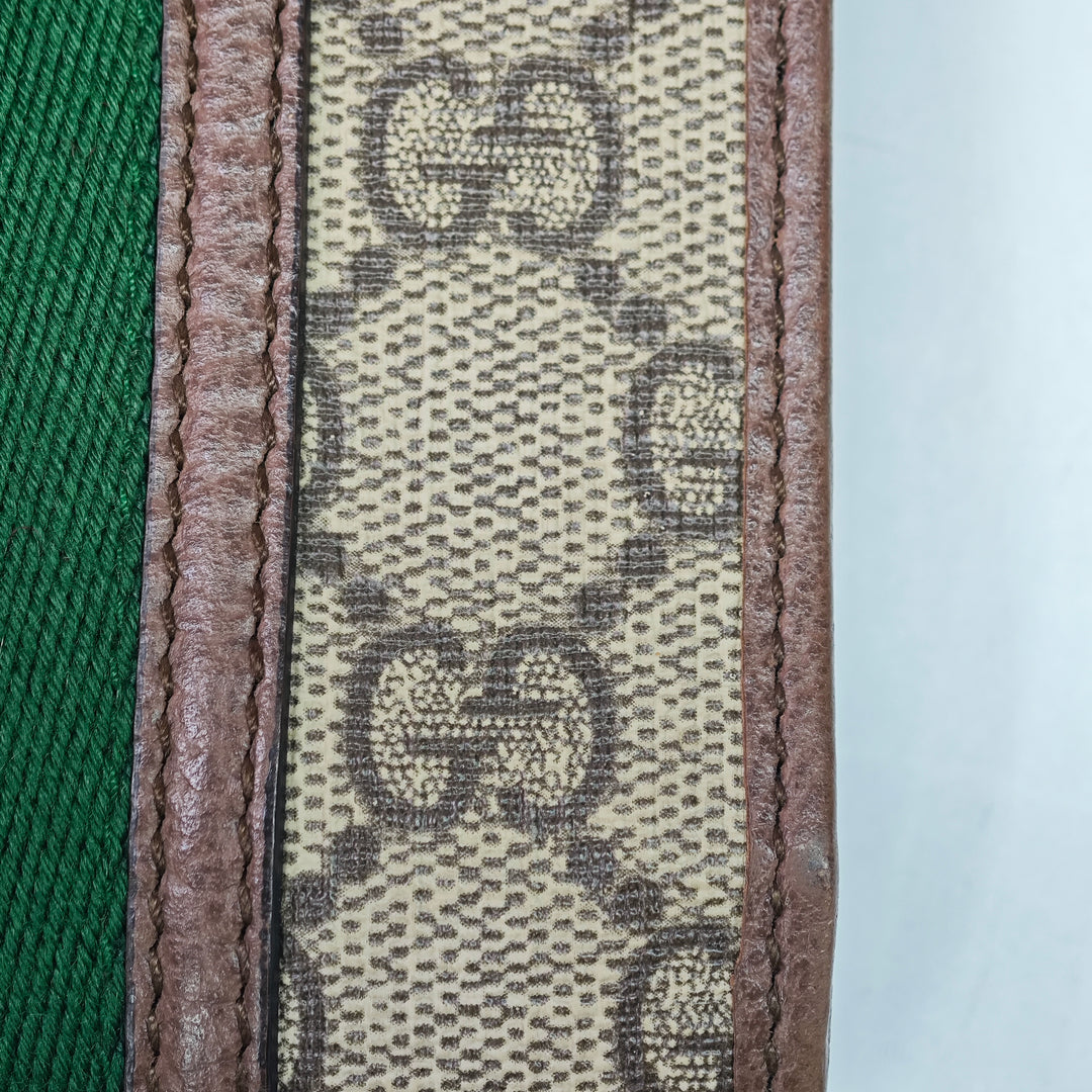 Gucci Mini GG Supreme Web Ophidia Sac porté croisé