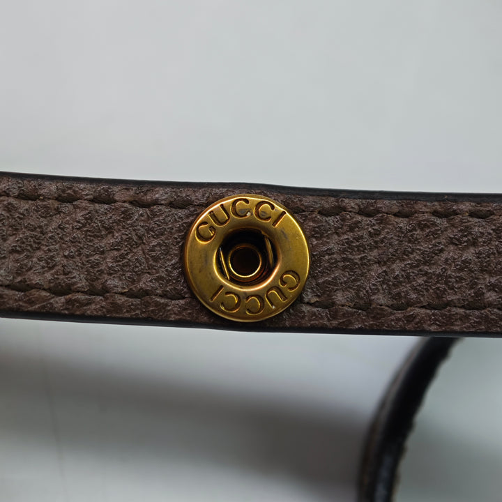 Gucci Mini GG Supreme Web Ophidia Sac porté croisé