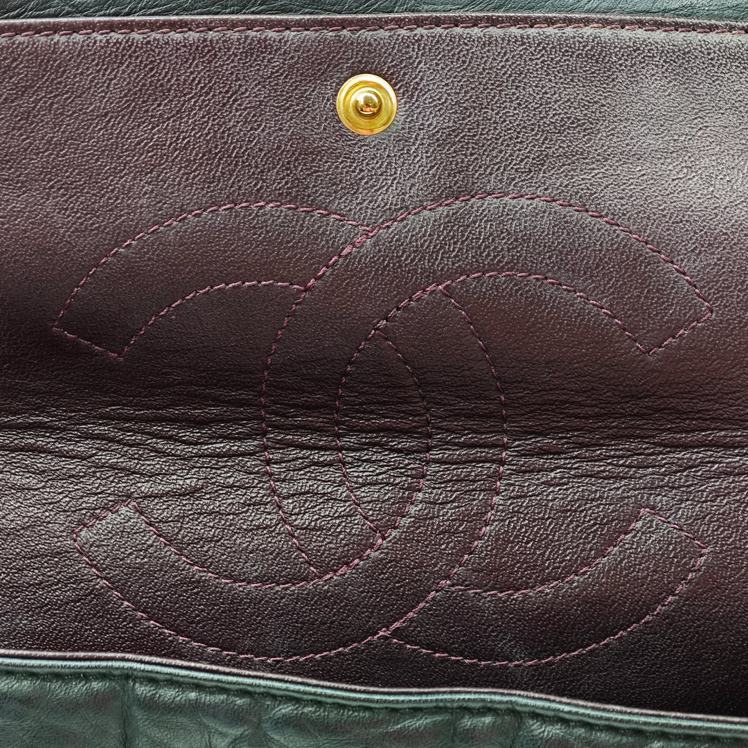 Chanel Matelassé vieilli Cuir de veau Reissue 2.55 Double rabat 225