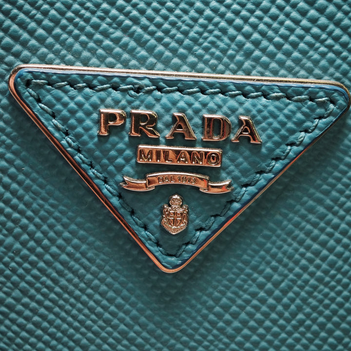 Prada Medium Saffiano Cuir Double Handle Sac