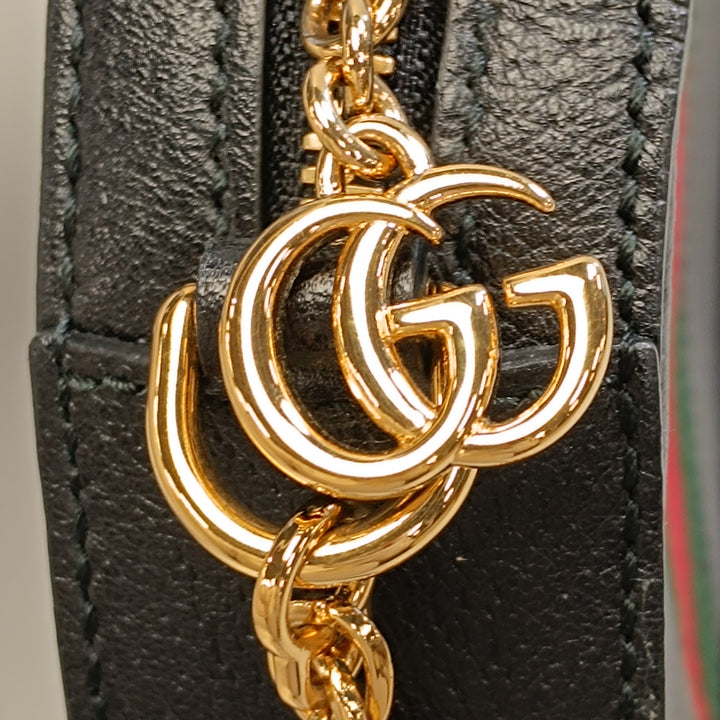 Gucci Mini Cuir de veau Web Ophidia Rond Sac porté croisé