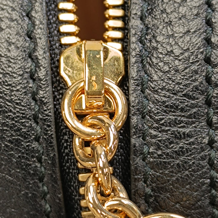 Gucci Mini Cuir de veau Web Ophidia Rond Sac porté croisé