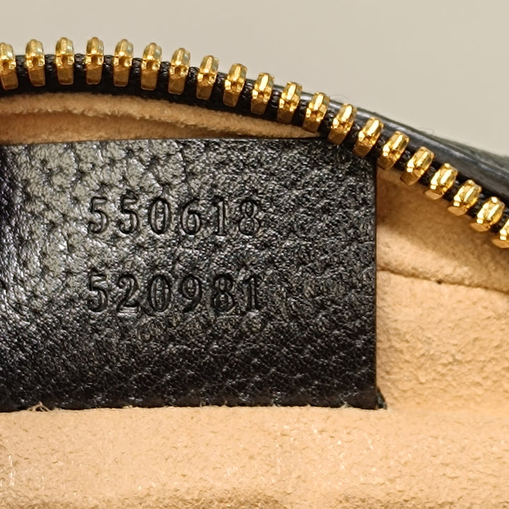 Gucci Mini Cuir de veau Web Ophidia Rond Sac porté croisé