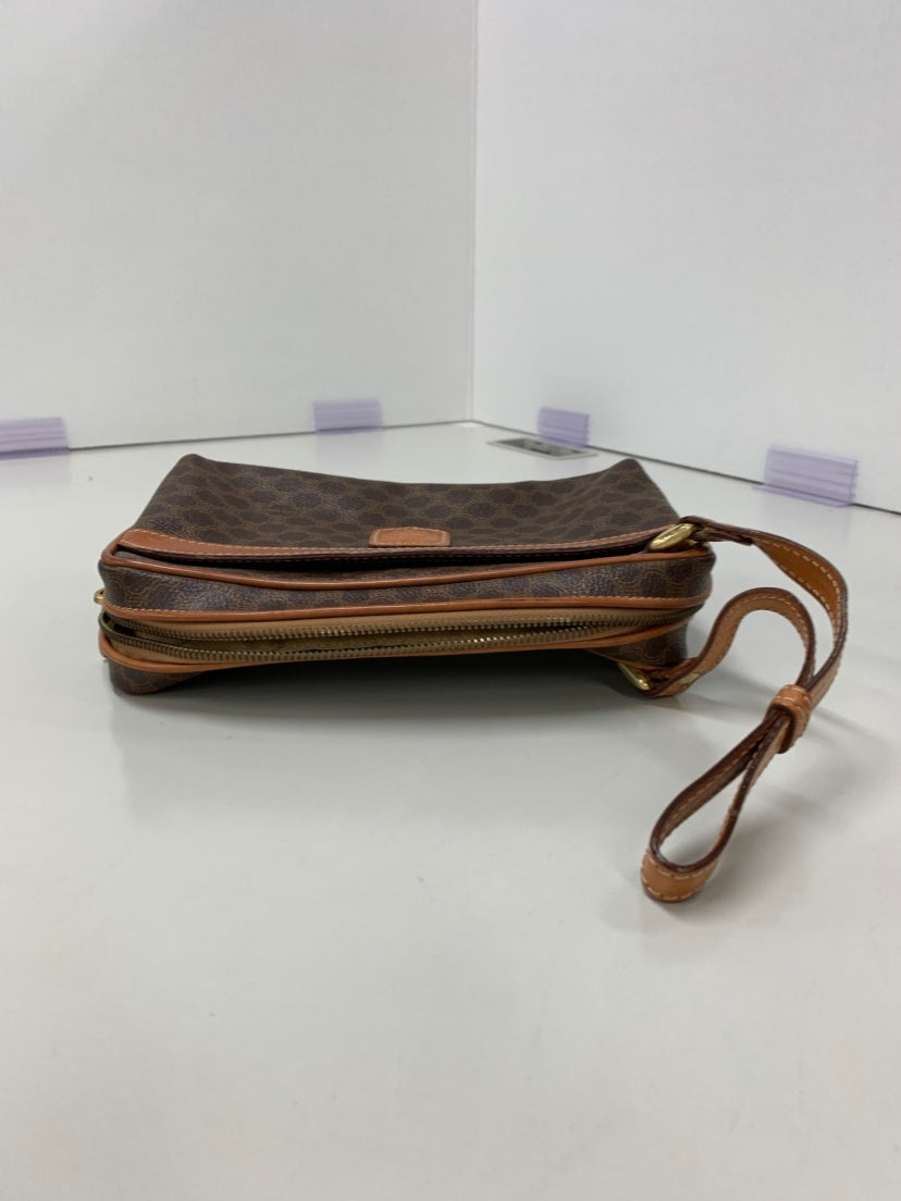 Celine Macadam Coated Toile Pochette