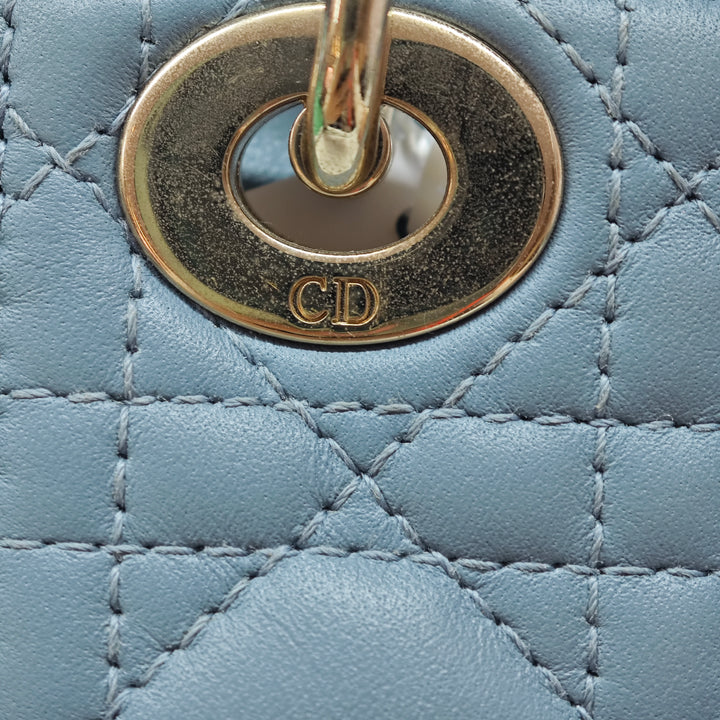 Dior Micro Cuir d’agneau Cannage Lady Dior