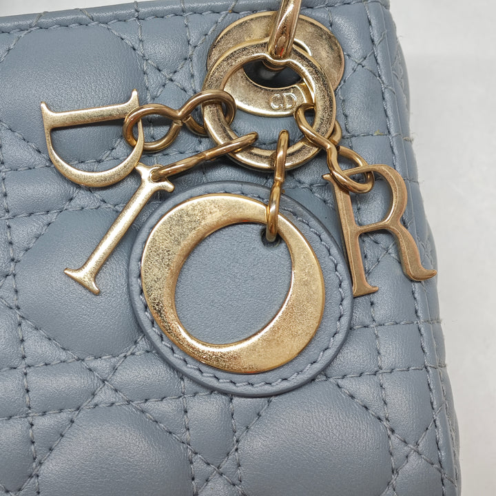 Dior Micro Cuir d’agneau Cannage Lady Dior
