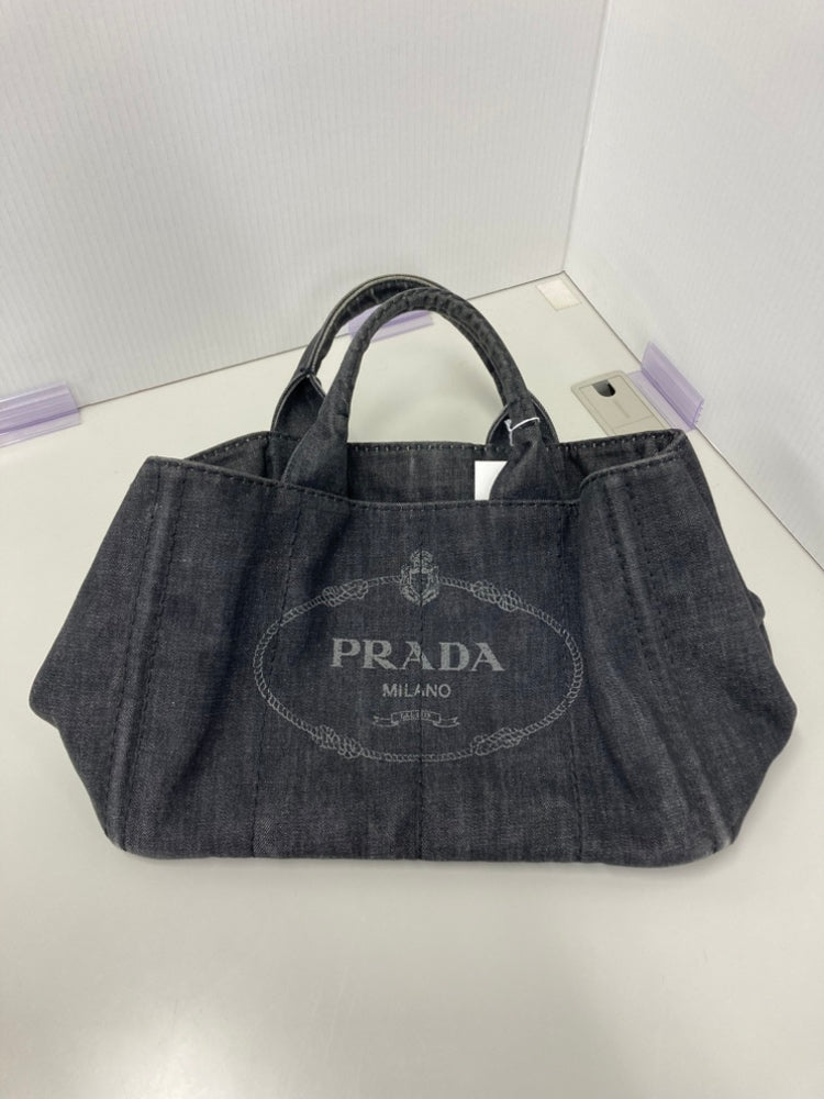 Prada Jean Canapa Logo Cabas