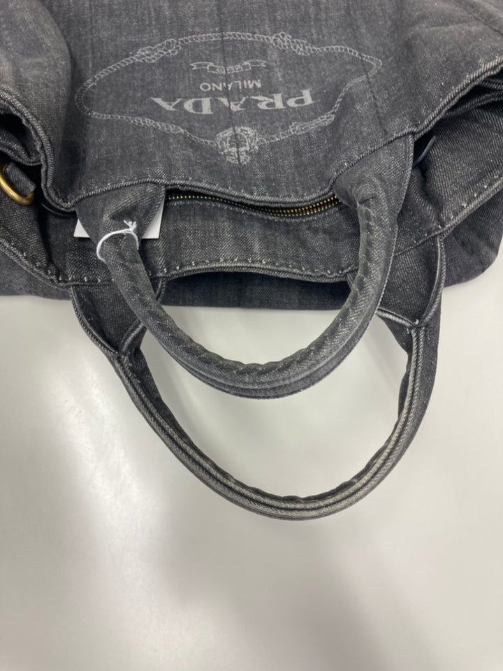 Prada Jean Canapa Logo Cabas