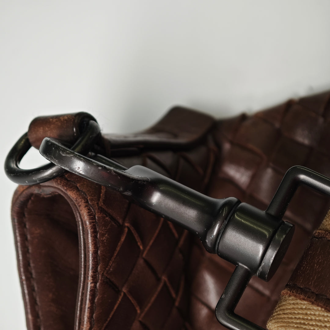 Bottega Veneta Nappa Intrecciato Sac porté croisé