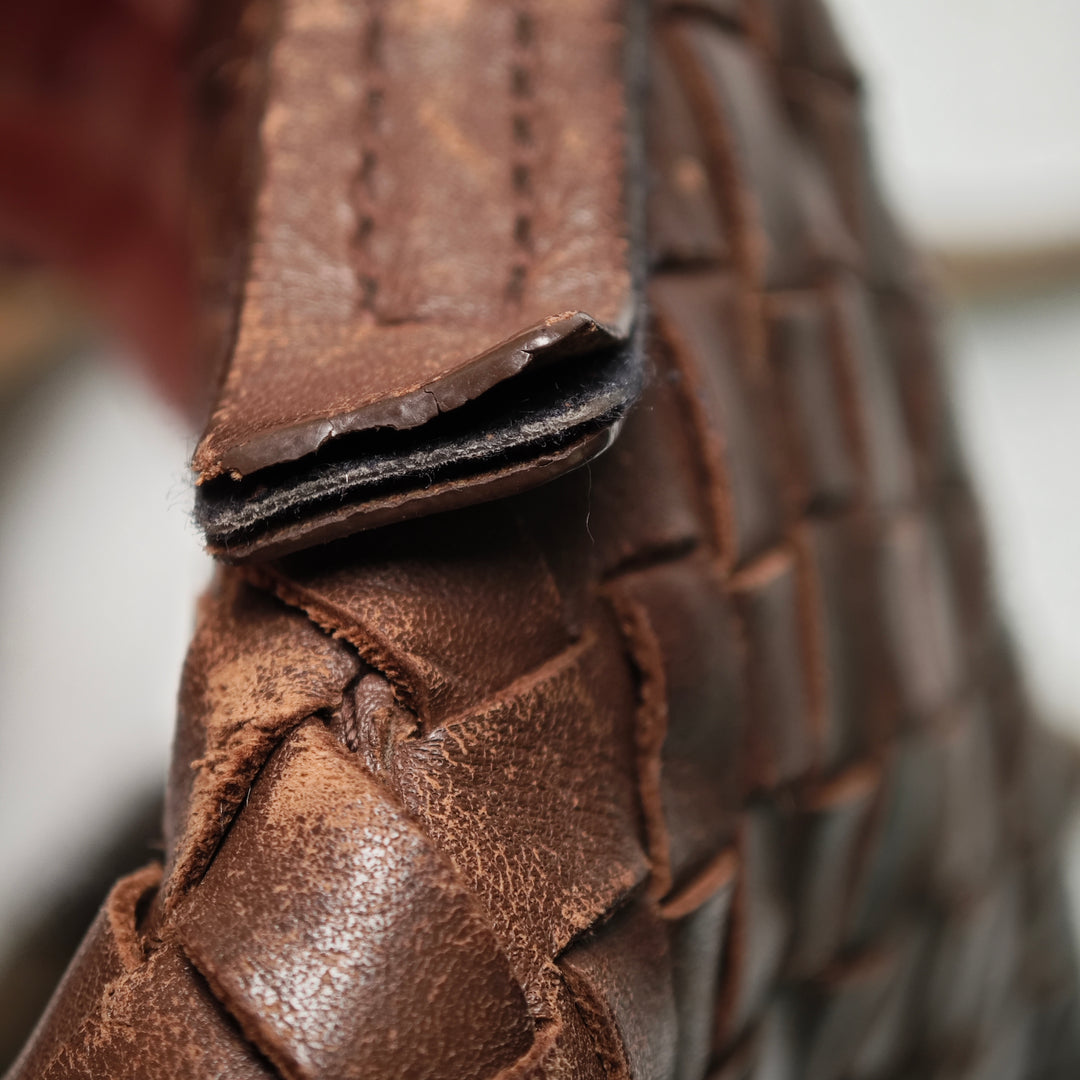Bottega Veneta Nappa Intrecciato Sac porté croisé