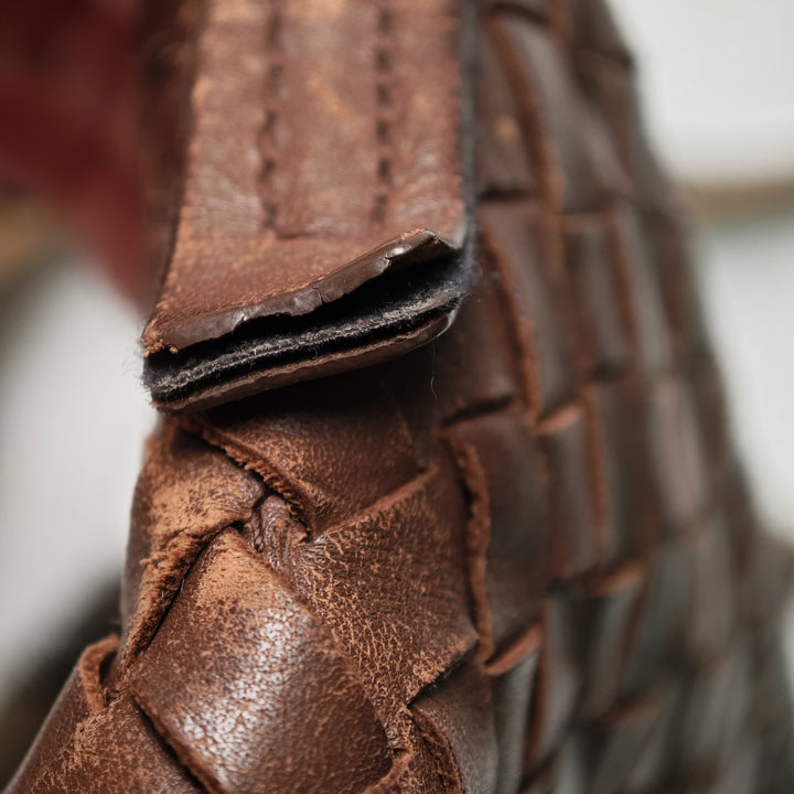 Bottega Veneta Nappa Intrecciato Sac porté croisé
