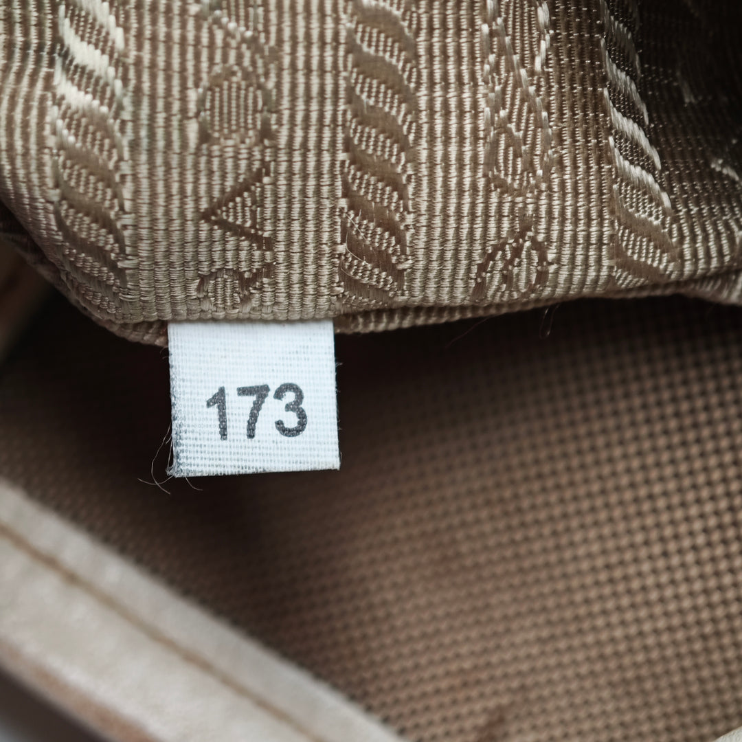Prada Toile Canapa Logo Bow Sac