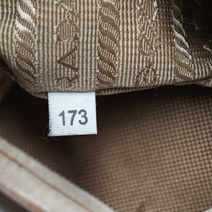 Prada Toile Canapa Logo Bow Sac